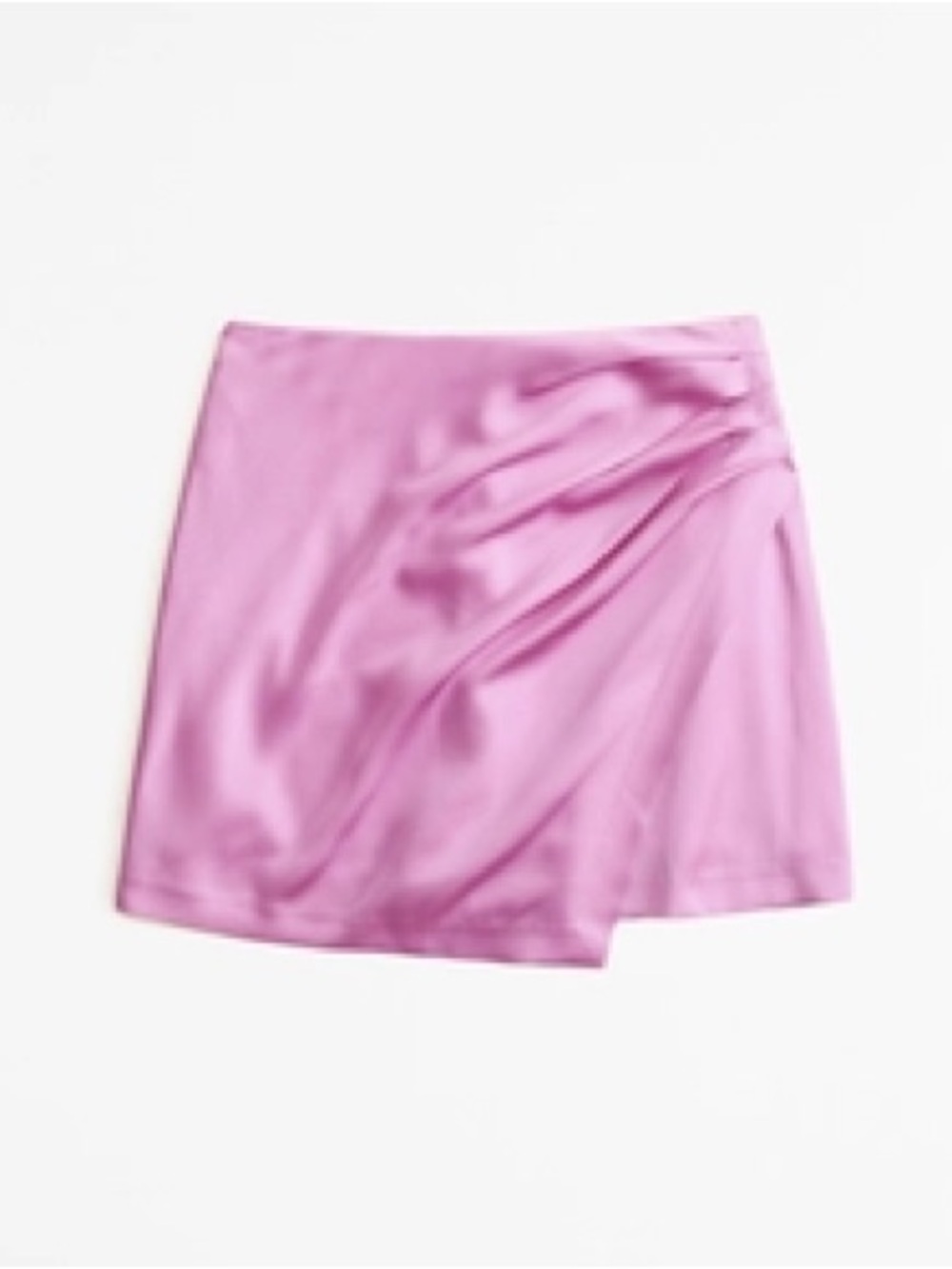 Abercrombie & Fitch Lavender-Pink Satin Skort